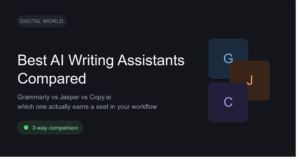 AI writing assistants